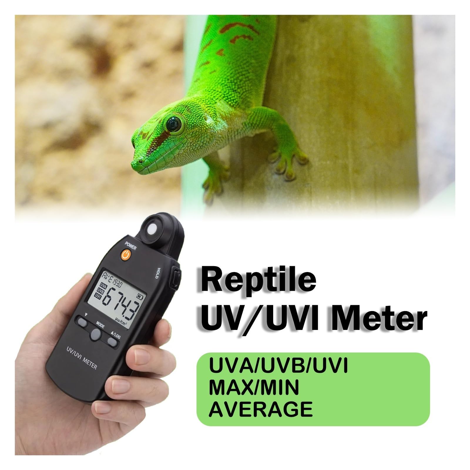 Espectrómetro de Mano, Espectrómetro portátil UV-Visible con pantalla clara Lectura directa confiable