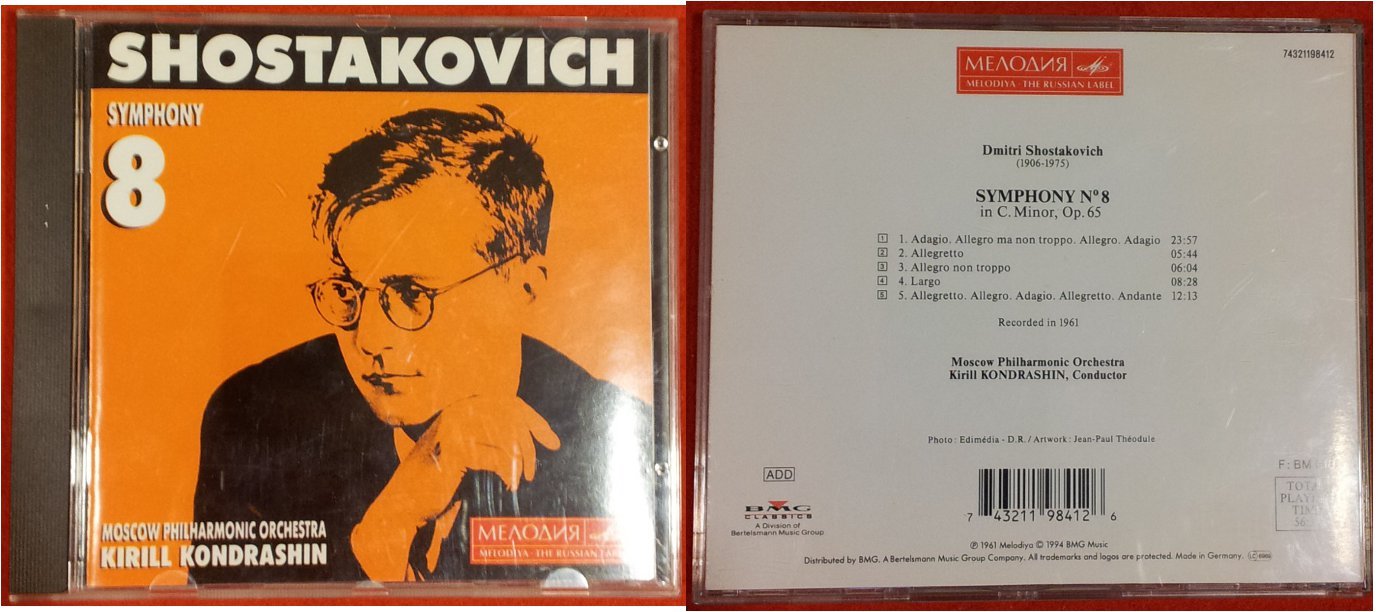 Chostakovich : Symphonie n° 8