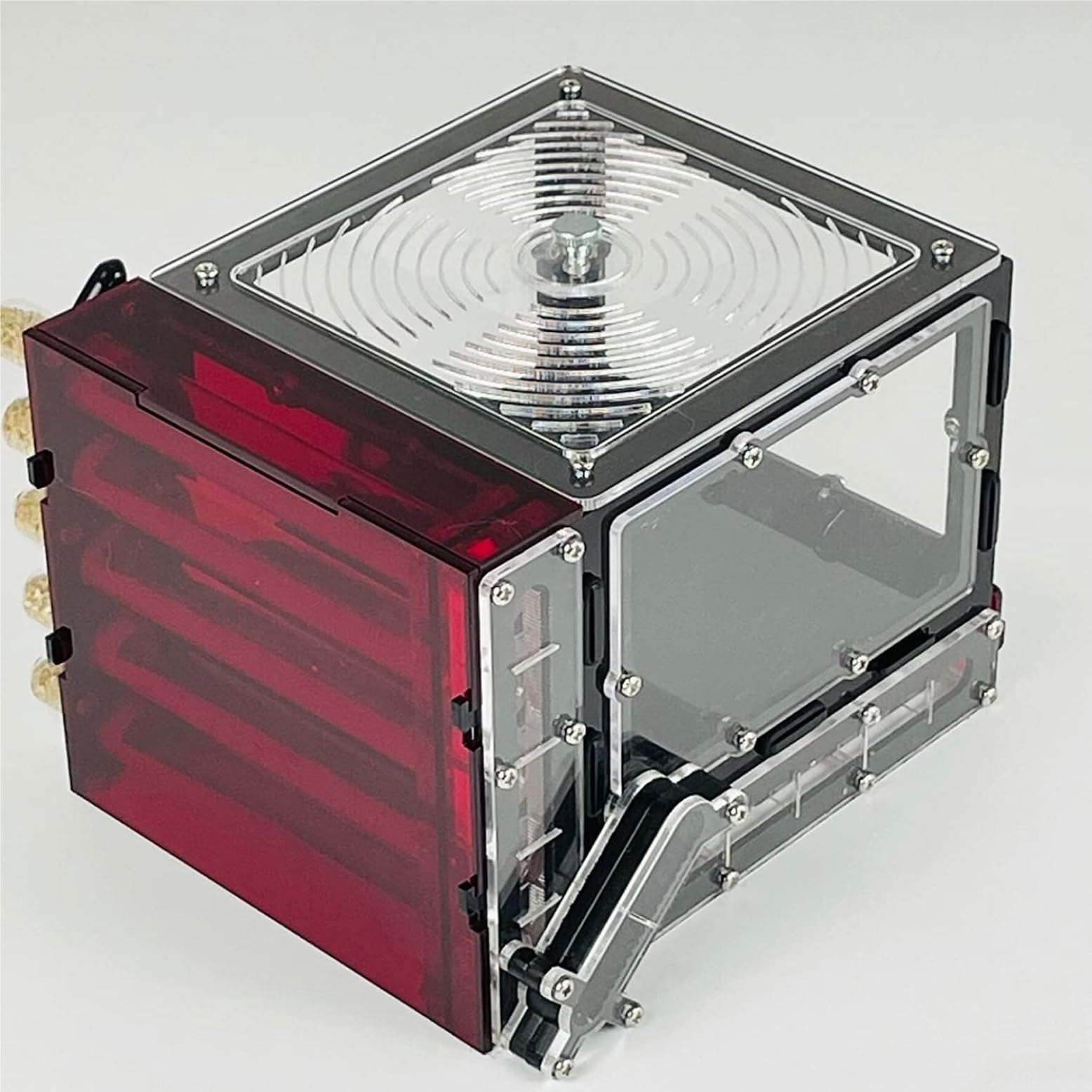 Formicarium， Ameisenfarm Schloss Glassand Reagenzgläser Ameisenburg Blackout Ameisenhabitat Wissenschaft Lernen Ameise Insektenhaus Zum Ameisen Beobachten