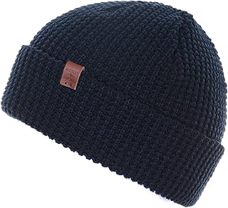 Bickley + Mitchell Thermal Thick Waffle Knit Beanie Navy