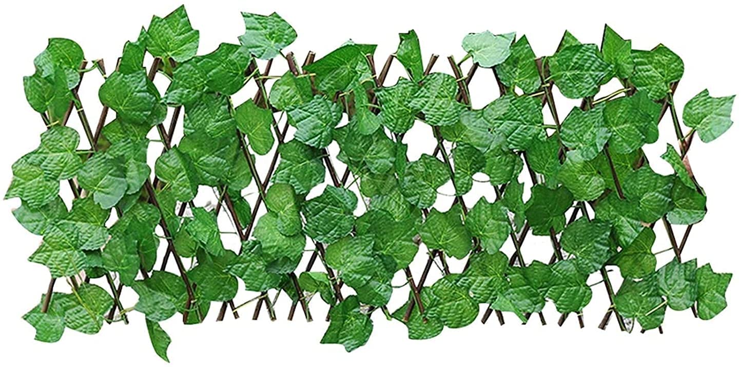 Malla De Ocultacion Jardin Ocultacion Jardin Vallas decorativas Pantalla de privacidad de jardín Panel de cercado Valla artificial de expansión falsa Paneles de seto de hoja de simulación Seto de m