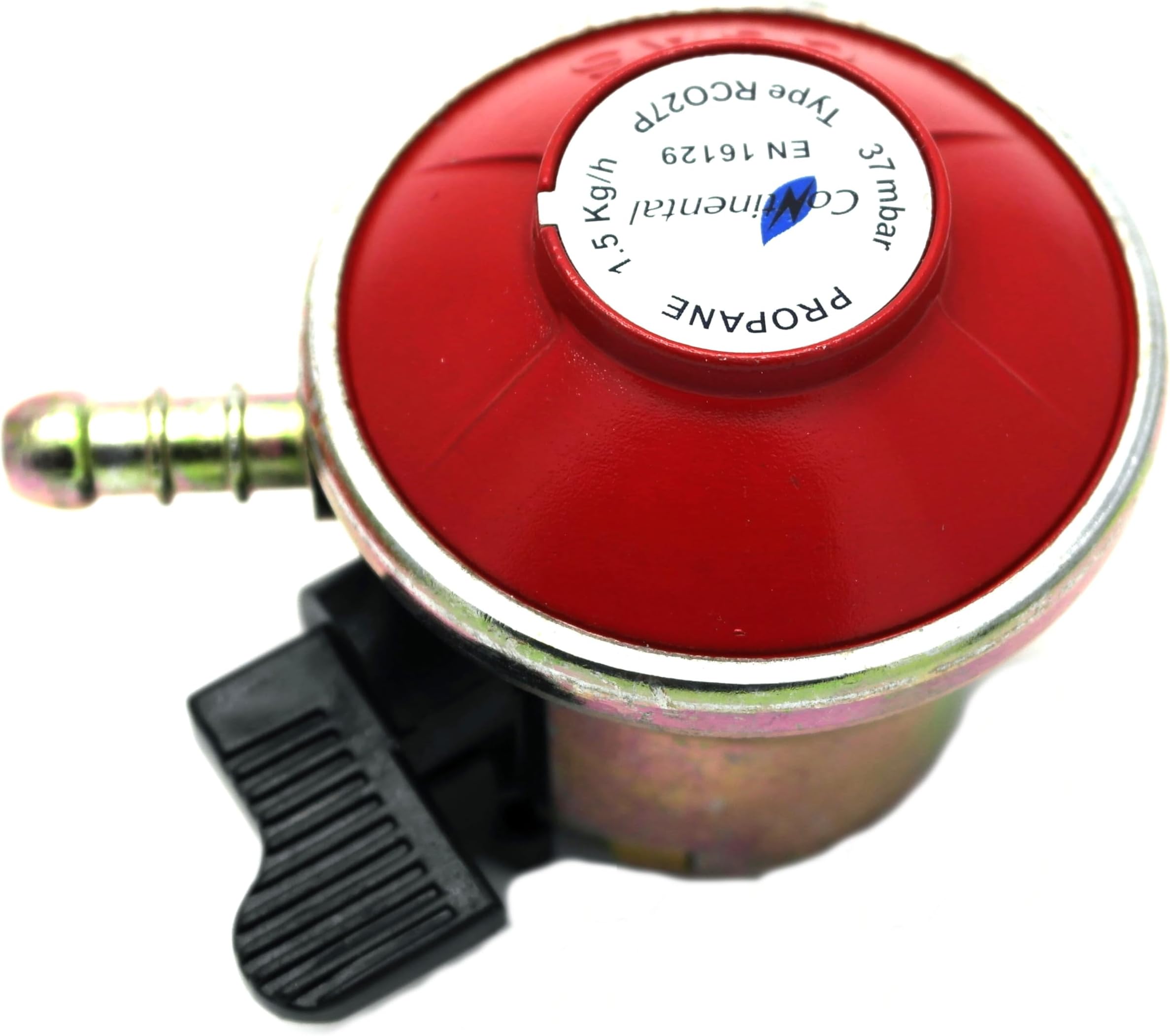 PATIO GAS/BBQ REGULATOR 27mm Clip On 37mbar, 1.5kgh Fits Calor Gas/Flogas