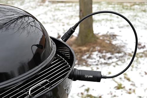 Miniatura 7 de NextLED NT-7647-F - Luz magnética para parrilla al aire libre, cálida iluminación natural que muestra el verdadero color de tu comida, cuello de