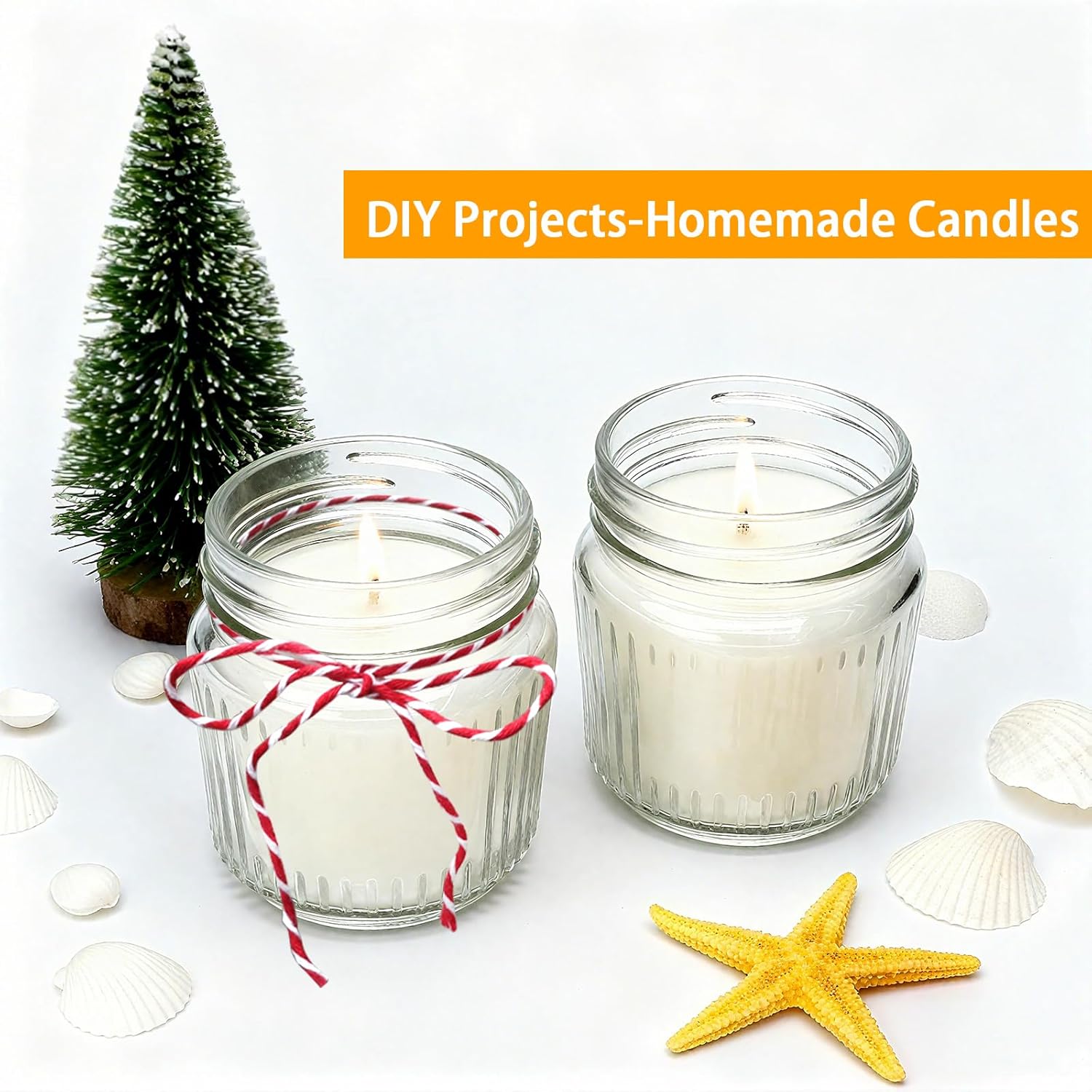 8 oz Mason Jars with Lids,30 Pcs Small Glass Jars with Lids,Stylish Striped Design Canning Jar for Food Freshness, Multipurpose for Jam, Candy, DIY, Honey, Pickles, Spice,Home Storage and Gifting - Image 7