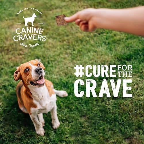 Miniatura 6 de Canine Cravers - Golosinas para perros de un solo ingrediente  Filetes de cordero premium  Alimento hipoalergénico secado al aire para mascotas  Sin