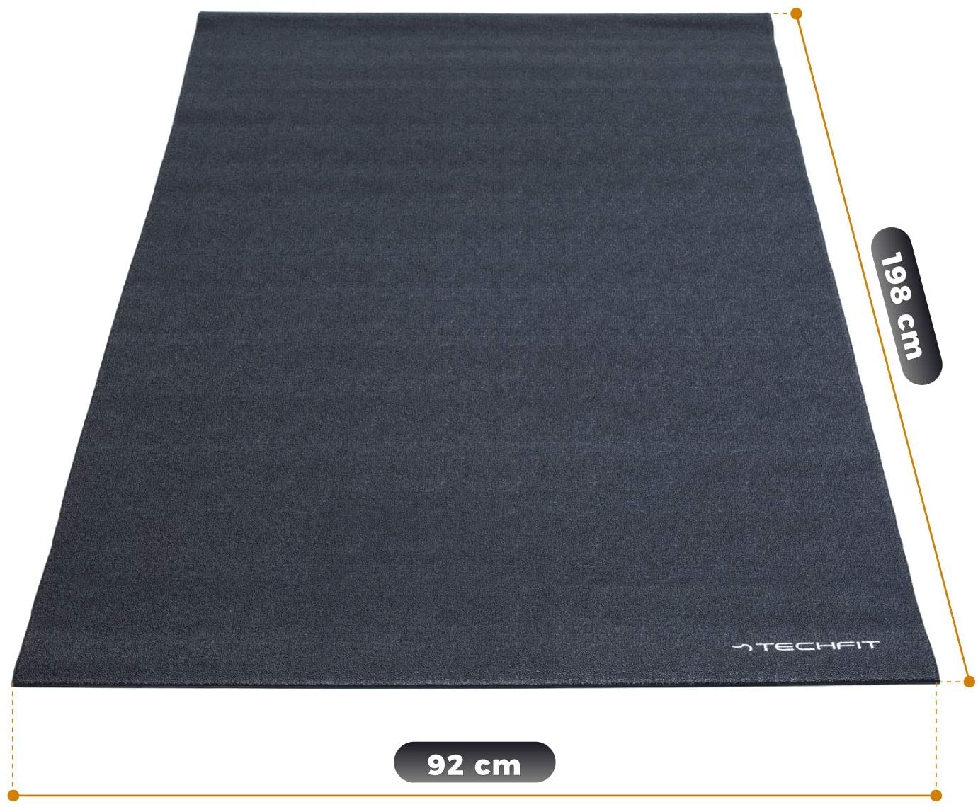 Tapis velo d'équipement de Fitness - Tapis de protection de sol antidérapant pour tapis de Course, vélos, rameurs, elliptiques et autres équipements de Gym