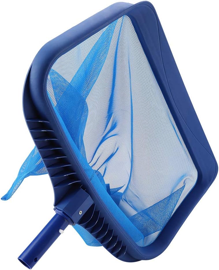 Fine Mesh Leaf Skimmer, Pool Skimmer Net, Deep Water Pool Cleaning, Effective Pool Cleaning Tool, Lightweight Leaf Skimmer Fine Mesh Net Deep Bag Swimming Pool Pond Tub Effectvie Cleaning Tool