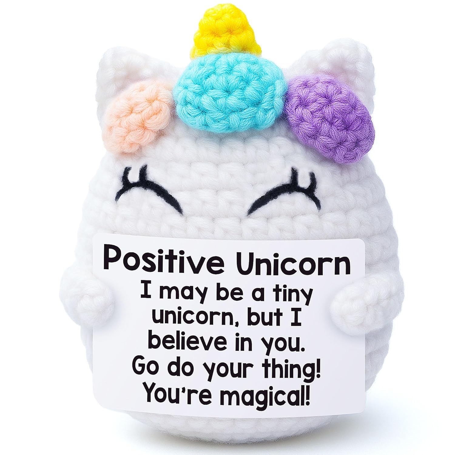 Oneser Positive Unicorn Trendy Stuff Back to School First Day of School Gifts, Birthday Gift for Boss Lady Nurse Teacher Christmas Stress Relief Gift for Women Coworker Friend â image 1