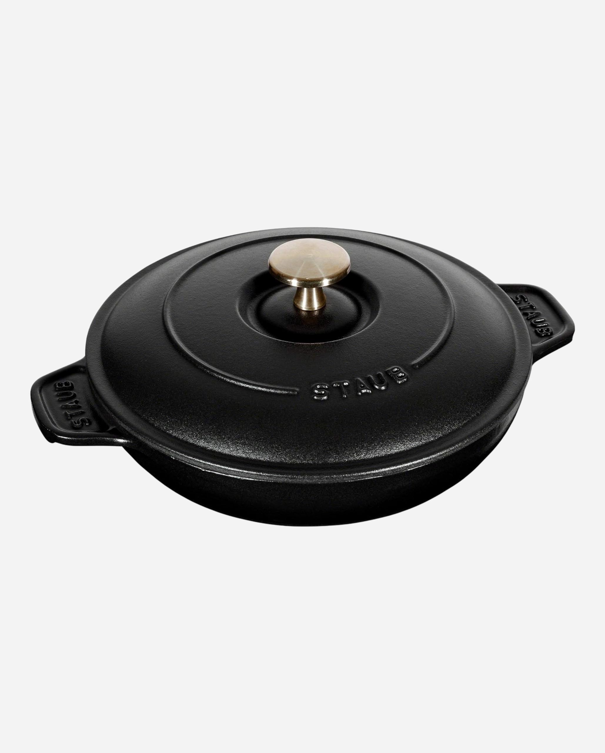 Amazon.co.jp : staub ストウブ 「 ラウンド ホットプレート ブラック