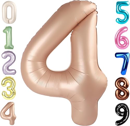 Vista 249 de Globos de números 0 de 40 pulgadas, globos negros de números para números 10, 20, 30, 40, 50, 60, 70, 80, 90, 100, globos de números 10, 20, 30, 40