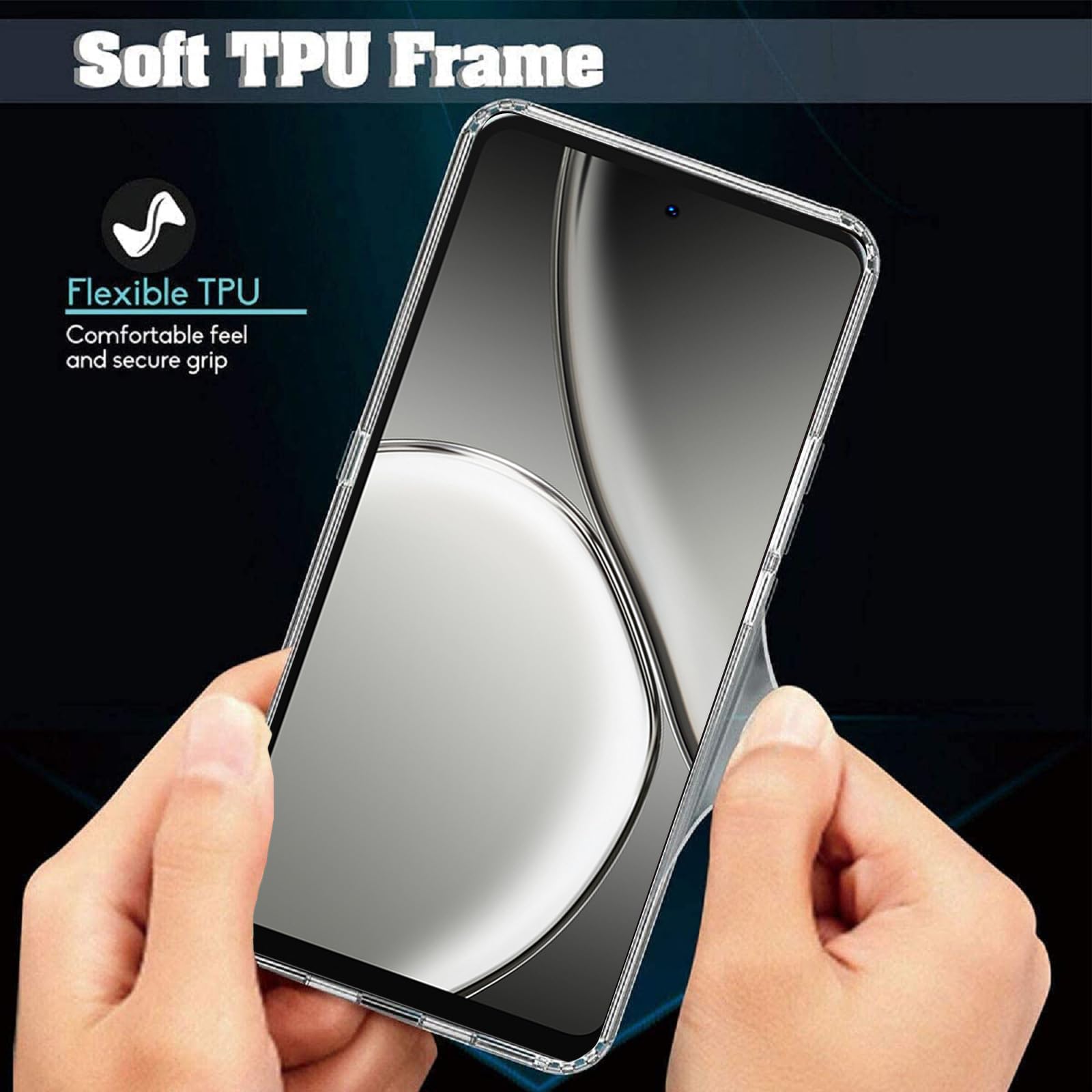 MEMELOKA Funda para DOOGEE Blade 20/Blade 20 Turbo con Cristal Templado
