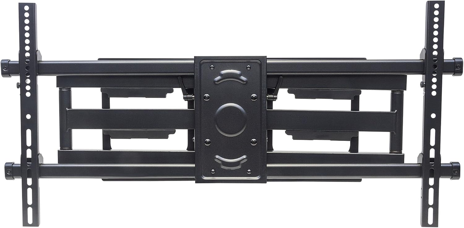 MANHATTAN Full Motion TV Wall Mount for 37-90" TVs, Adjustable Tilt & Swivel, VESA 200x200 to 800x400, Max Load 165 lbs, Extends 25", Easy Installation for Home & Office - 461290