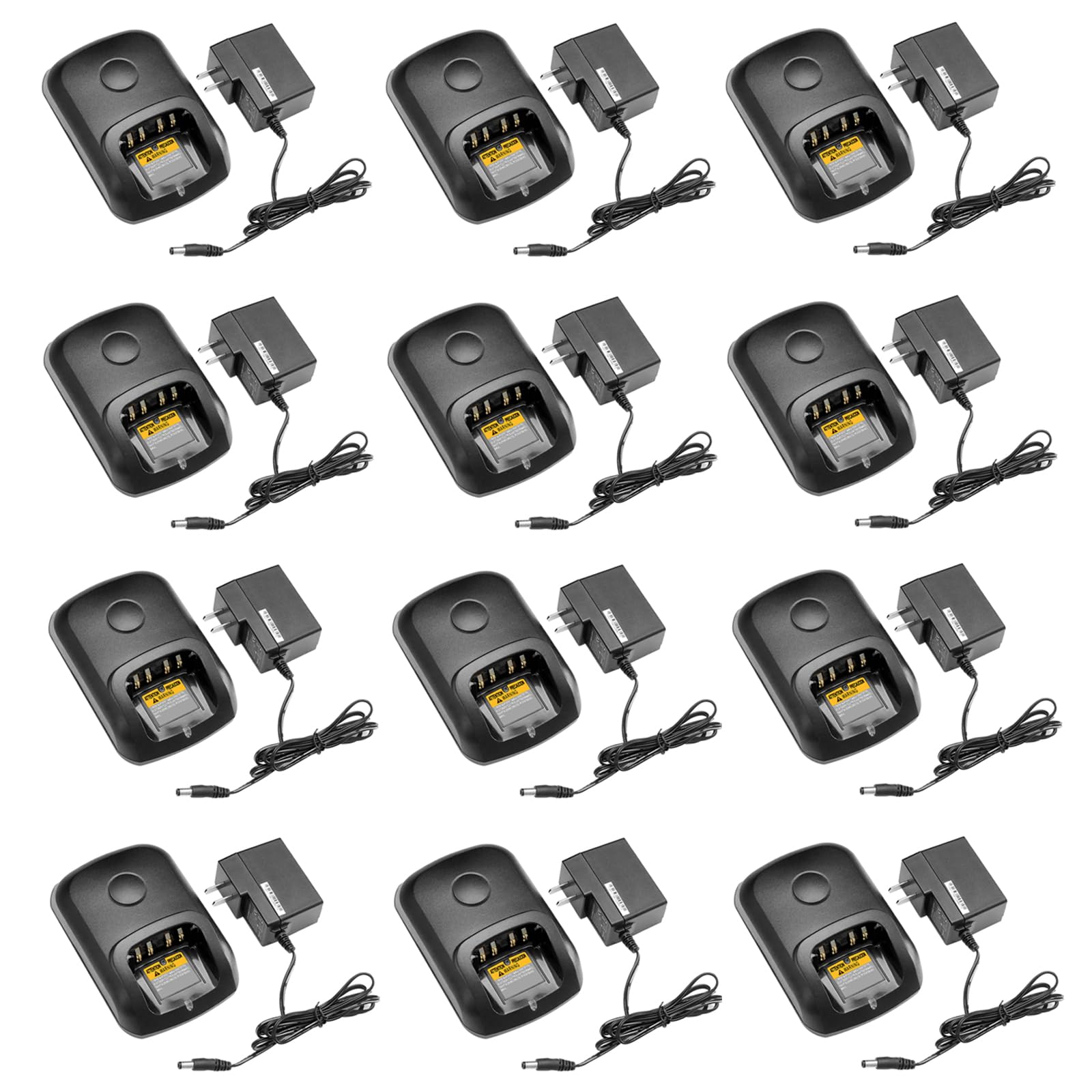 (12PCS) PMNN4493A PMNN4491B WPLN4232 Charger for Motorola APX 4000 APX 1000 APX 2000 APX 900 XPR 3300 XPR 3300e XPR 3500 XPR 3500e XPR 7550 XPR 7580 XPR 7580e XPR 7550e Charger