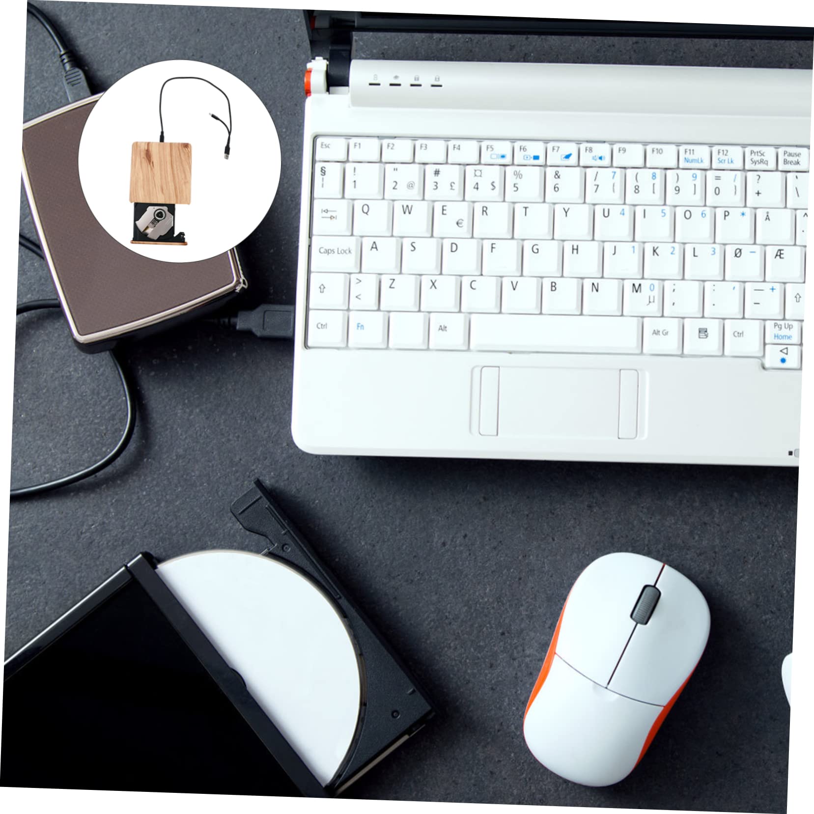 Grabadora De DVD CD USB Tipo-c Compatible Laptop y Pc para Copia De Seguridad Instalación De Sistemas y Reproducción Películas