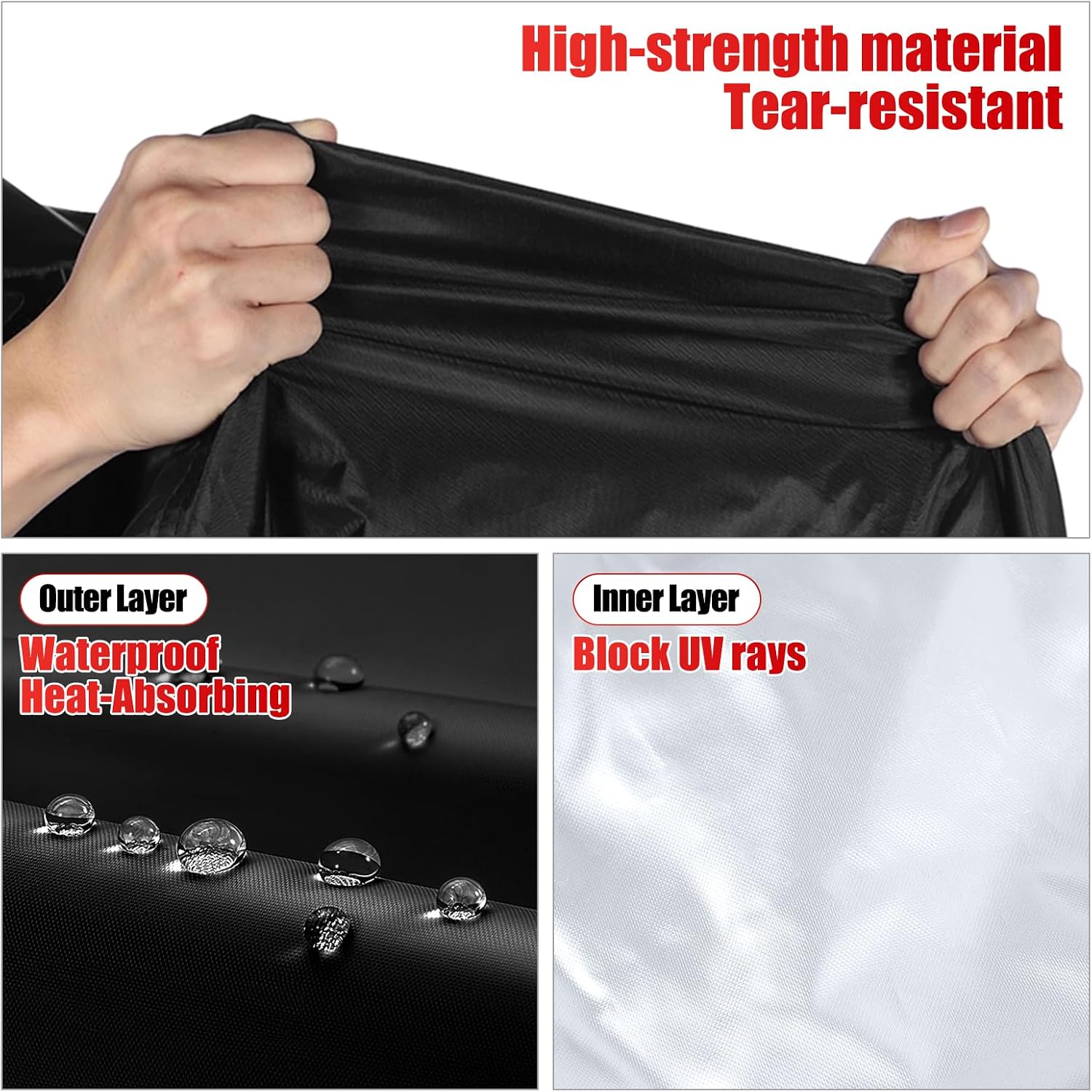 Motorcycle Cover Compatible with Sport Model Harley Davidson Sportster S,Sporster 883,Nightster Special, Superlow, Superlow 1200T,1200 Custom, and Most Motorcycles - Waterproof Cover Outdoor