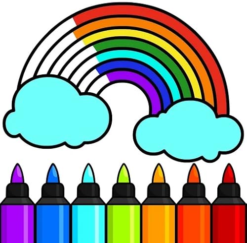Coloring Games for Kids and Drawing Book for Toddlers