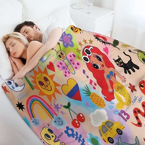 Miniatura 6 de Manana Sera Bonito - Manta ligera de franela cálida para sofá, cama, sofá para todas las estaciones (40 x 50 pulgadas)