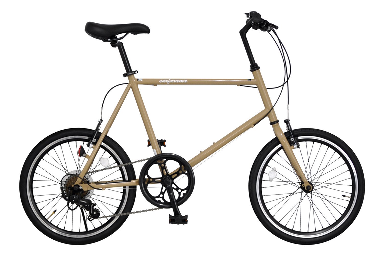 ANIMATO(サーファラマ) 20インチ シマノ7速 460mm ミニベロ Amazon.co.jp: Animato SURFARAMA A-7 Mini Bicycle, 20 Inch, Shimano