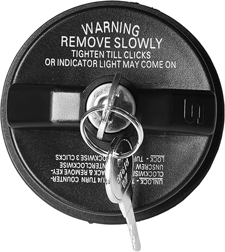 Tapa de gas con bloqueo, tapa de combustible compatible con Toyota 4Runner, Camry, FJ Cruiser, Tacoma, Tundra, Acura, Chevy Camaro, Honda CRV,