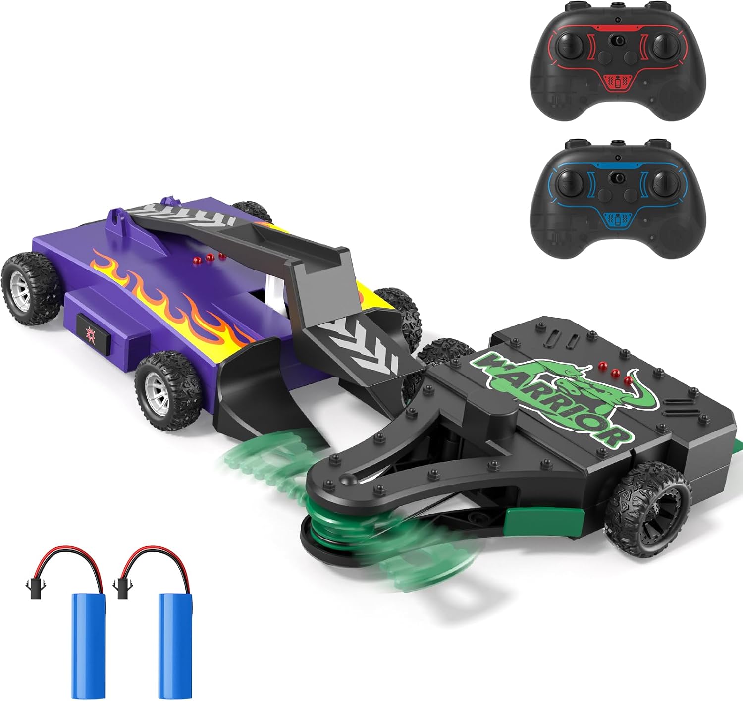 ADUSRIZ Remote Control Battle Robots, 2-Player Battle Robot Toy for Kids, Fighting Robots Game Set, STEM Toys Gifts for Boys and Girls Ages 6