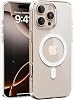 Compatible Case with MagSafe for URUCHI Apple iPhone 13 Pro Max, Magnetic Transparent Case, Anti-Yellowing Protector, Shockproof Transparent Crystal Cover