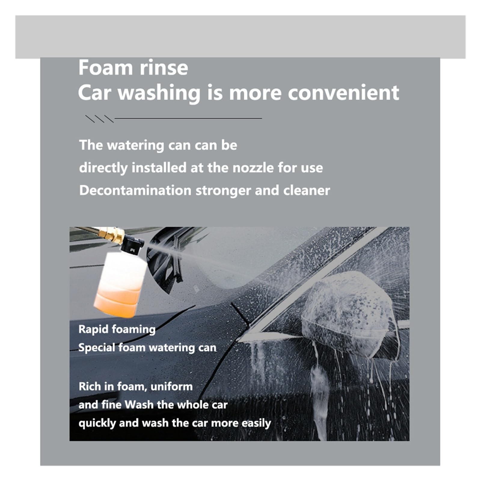 Pulitore For Pistola For Auto Ad Acqua A Spruzzo Automatico Con Batteria Al Litio Ricaricabile For Rondella For Alta Pressione Senza Fili For Da 18V Potente Getto A Pressione