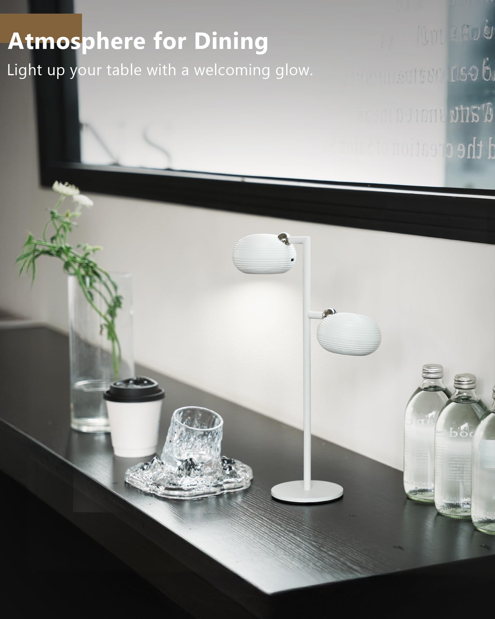 LuminexDesigns Cordless LED Wall Light with Detachable Magnetic Lamp Head - Image 4