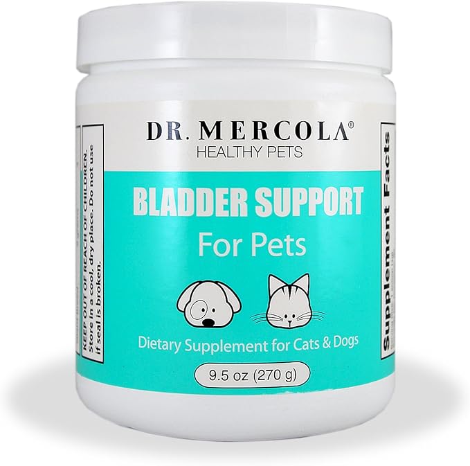 Amazon Dr. Mercola, Healthy Pets, Bladder Support For Pets, 9.5 oz