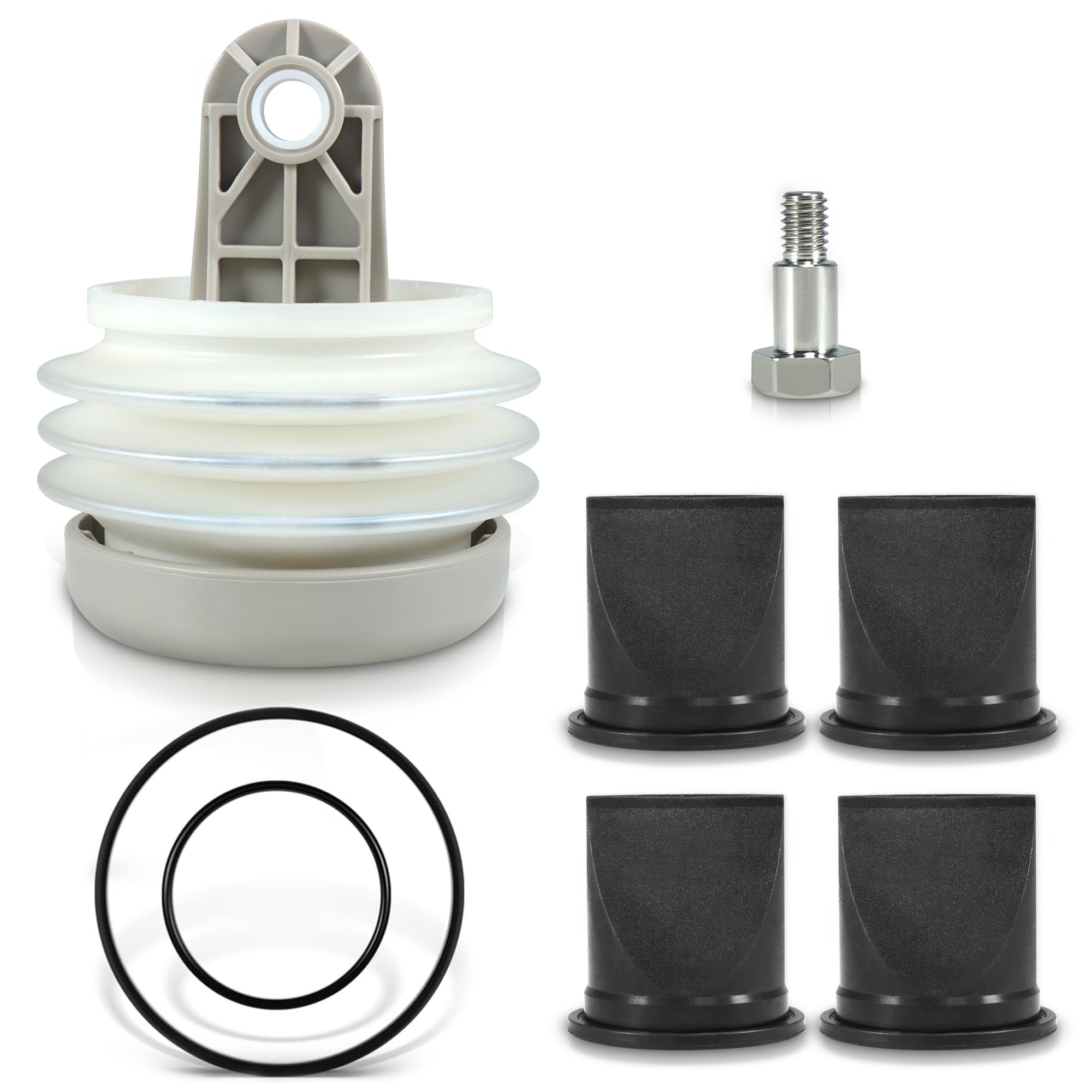 トップス CONP Double-Layer Hollow Top Amazon.com: 385230980 Pump Bellow Kit Toilet Pump Bellows S