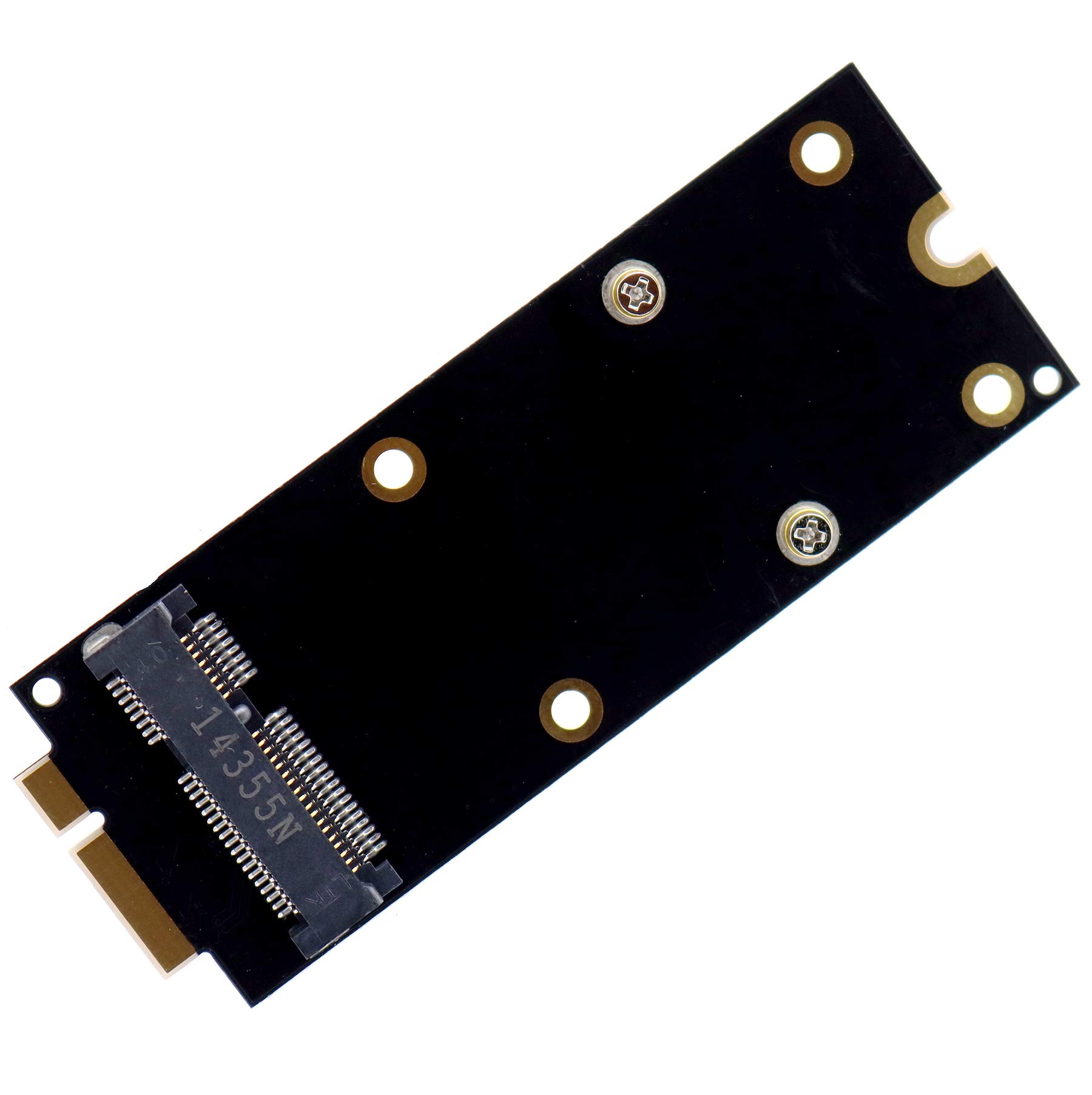 Deal4GO nVME NGFF 2230 2242 2260 M.2 SSD mSATA Hard Drive Adapter Card for MacBook A1398 A1425 2012/iMac A1418 A1419 2012