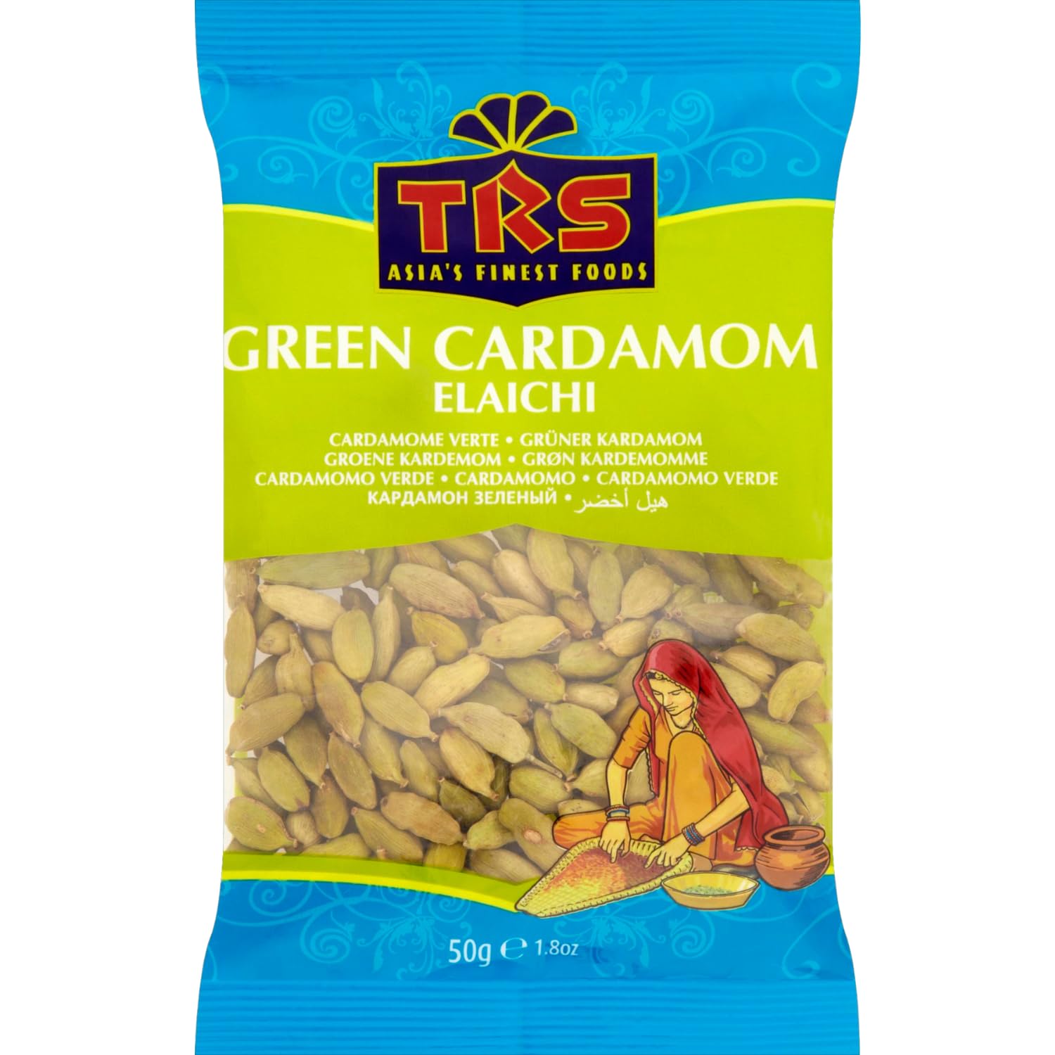 TRS - Cardamomo verde - Confezione multipla (10 x 50g)