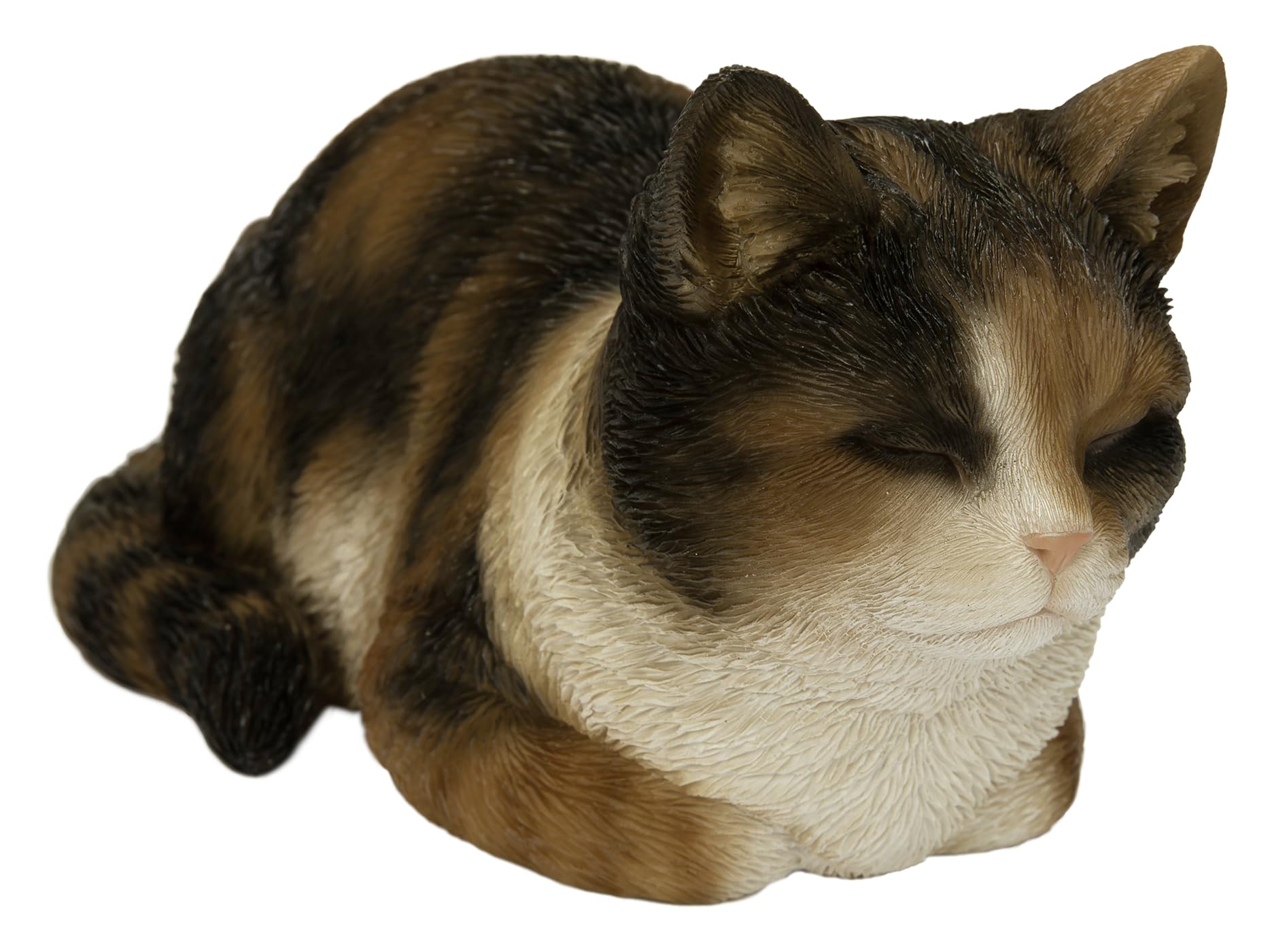 Figurine de chat rêveur Vivid Arts en résine pour décoration de jardin