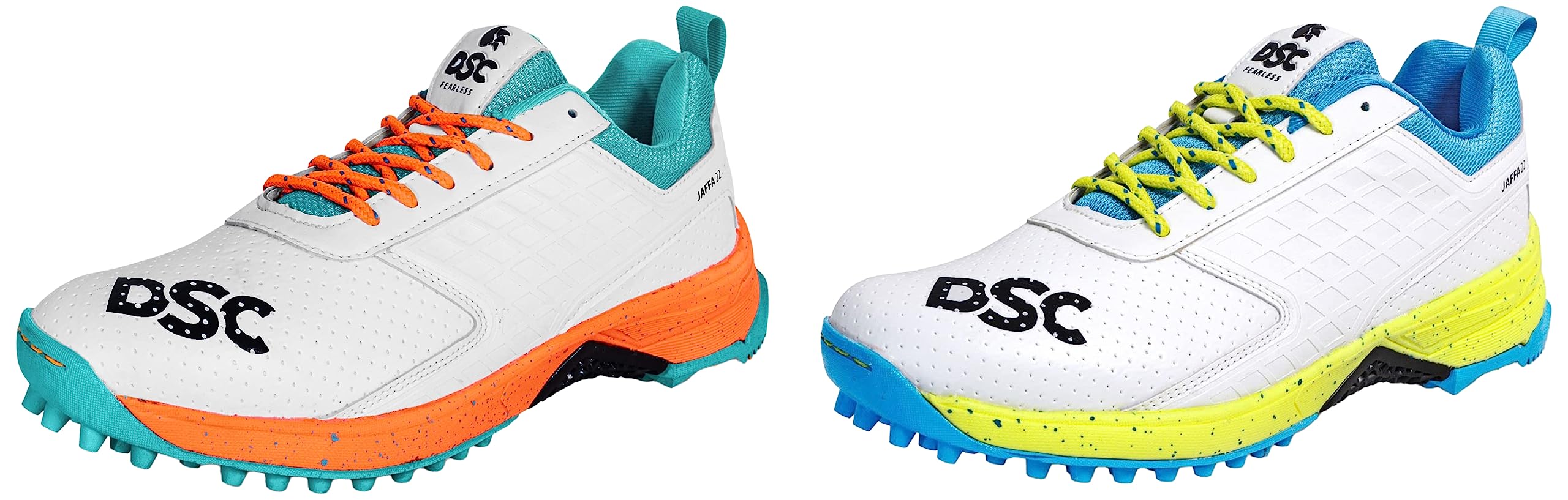 DSC Jaffa 22 Cricket Shoes for Men and Boys UK-9 White-Orange & DSC Jaffa 22 Cricket Shoes for Men and Boys UK-9 White/Lime-Yellow-image-23