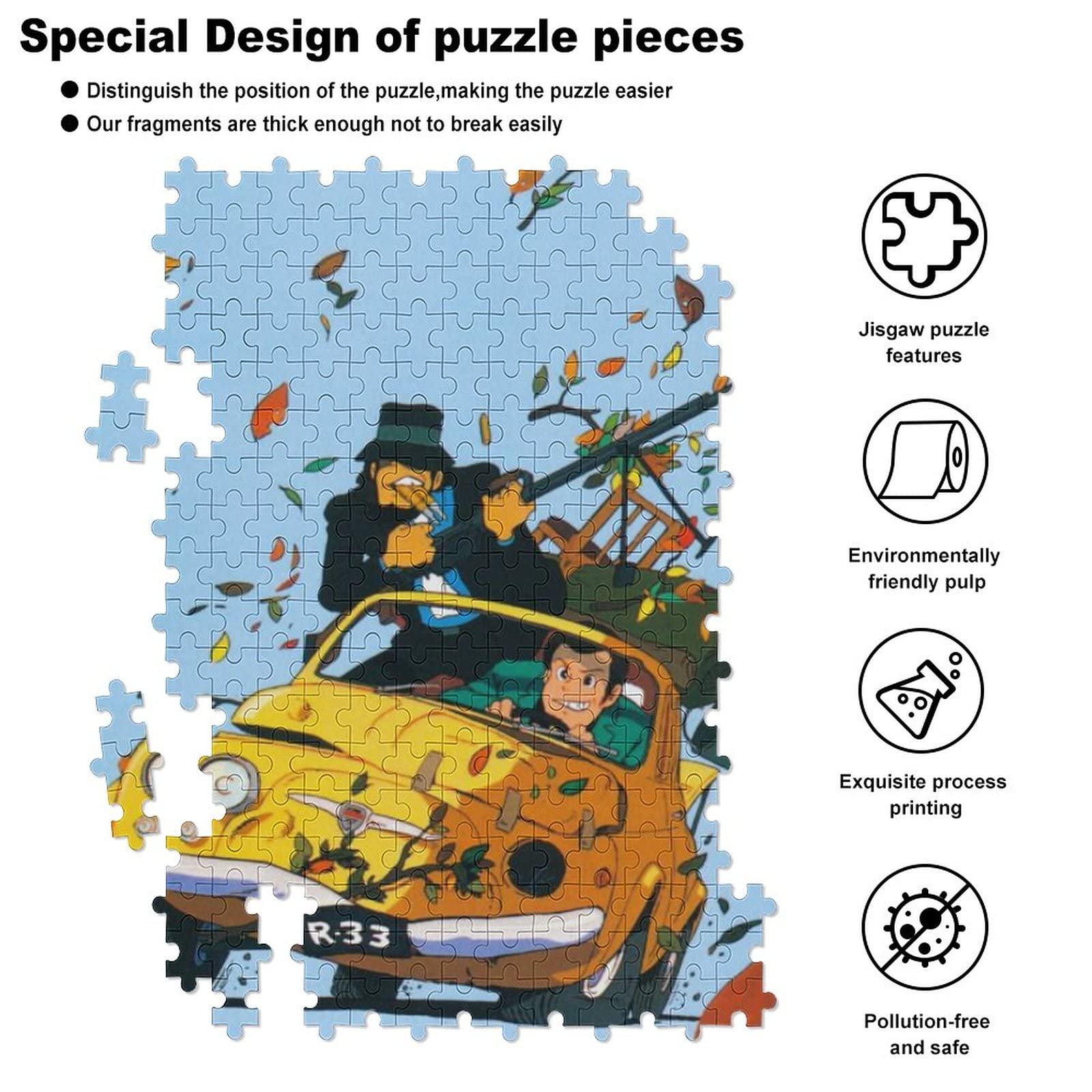 Amazon.co.jp: ルパン三世 パズル ジグソーパズル 1000ピース（53×78cm