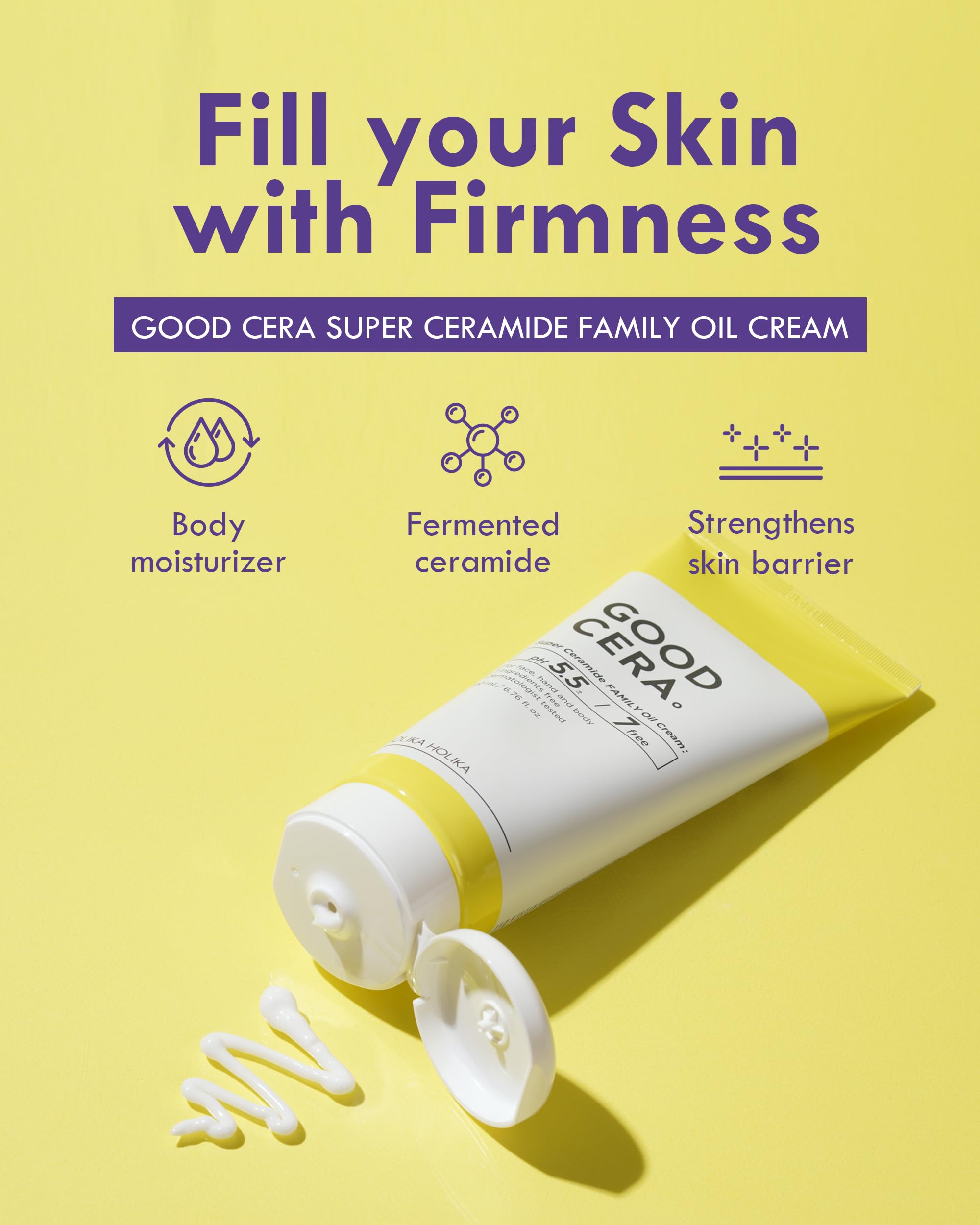 favs CERAMIDE FAMILY CREAM×3 Amazon.com : HOLIKA HOLIKA Good Cera Super Ceramide Family Oil