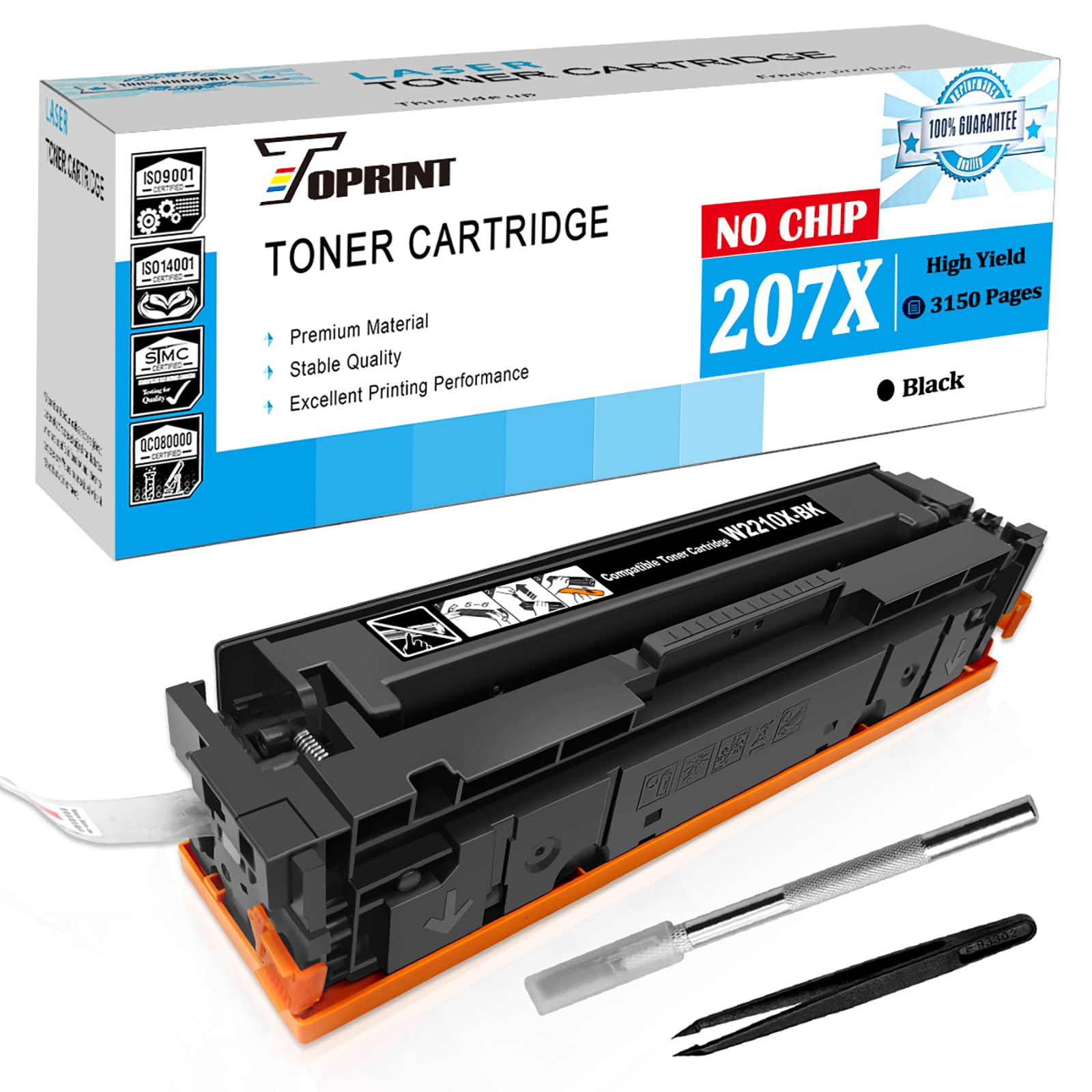 Cartuccia Toner Originale HP 207X - Nero, 3150 Pagine, Per LaserJet Pro M255, M282, M283 - Foto 11