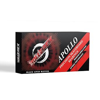 8-Pack Rollerex Apollo 608-2RS Skate Bearings