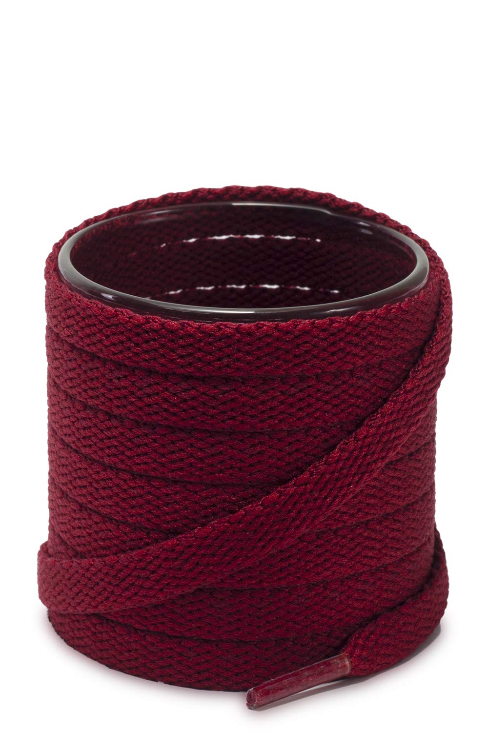 Shoemate[2 Pair Pack Flat Solid Color Shoe Laces for Sneakers and Athletic Shoes