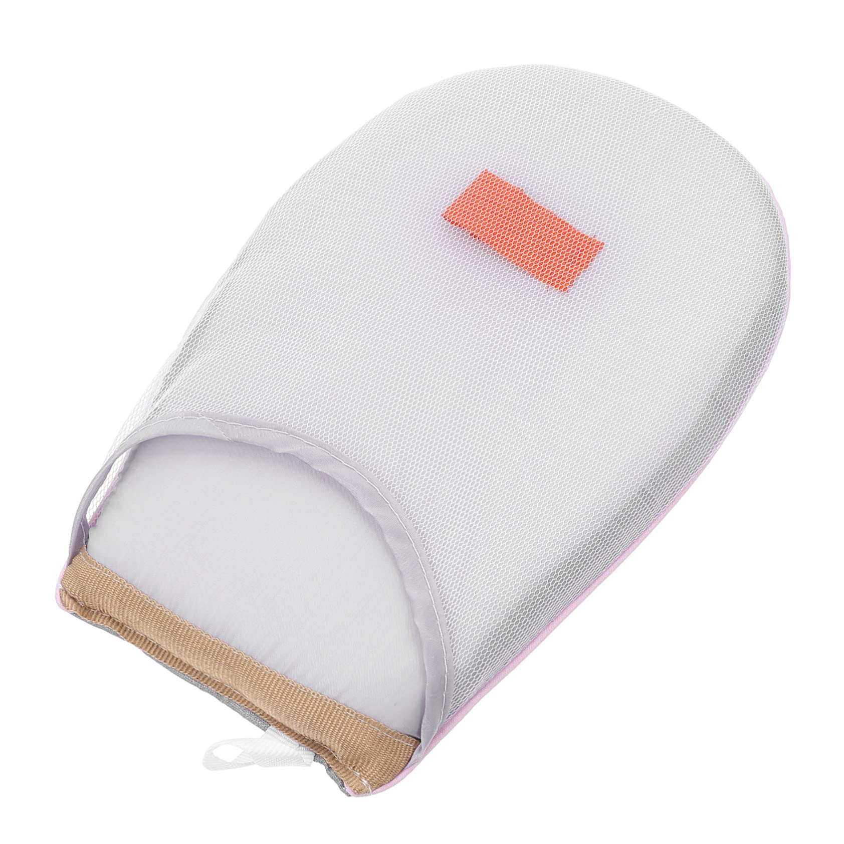 MUCKLILY Portable Handheld Garment Steamer Mitt Ironing Glove for Clothes Lightweight and Compact Design for Travel and Home Use Grey
