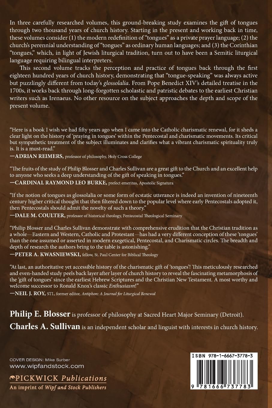 Speaking in Tongues: A Critical Historical Examination, Volume 2: Tongues through Church History