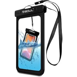 iSOUL Funda Impermeable Móvil Universal, IPX8 Bolsa Impermeable Móvil Funda para iPhone 11 Pro XS XR X 6 7 8 Samsung S10 S9 S8 Huawei P30 P20 Xiaomi y Otros Móviles hasta 6.1 Pulgadas