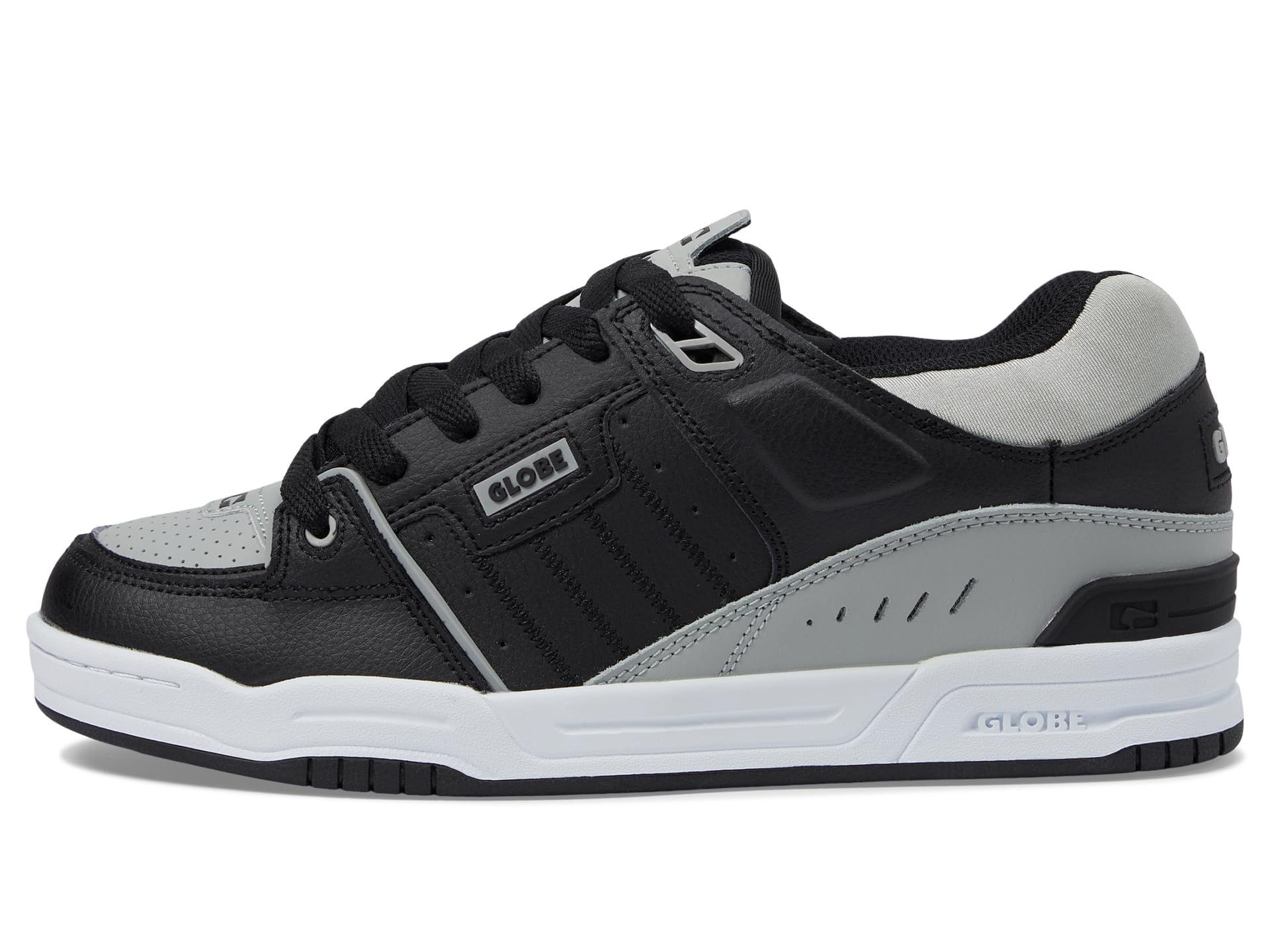 Scarpe Professionali da Skate Fusion - Black/Steel/White