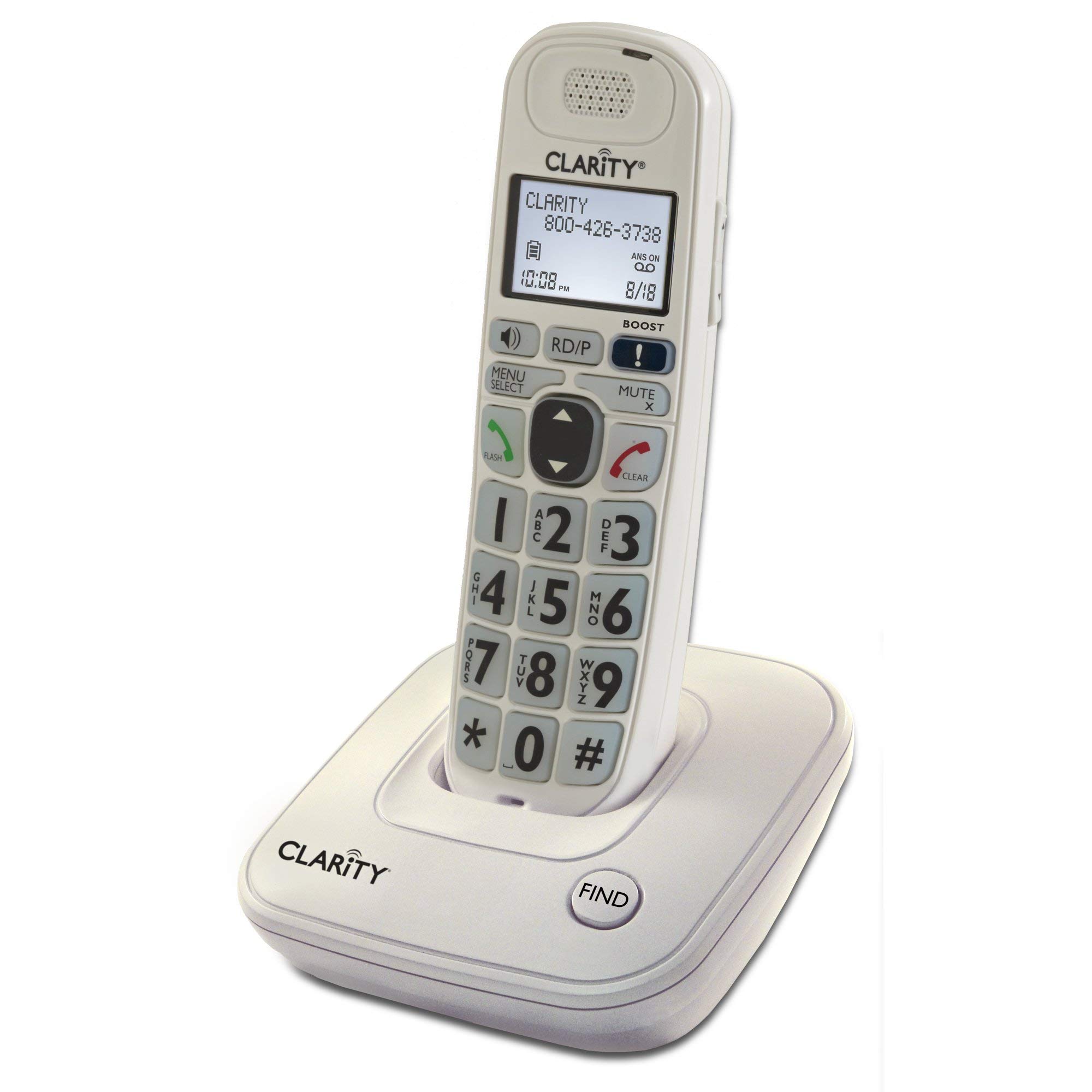 D704 40db Amplified/Low Vision Cordless Phone with CID Display