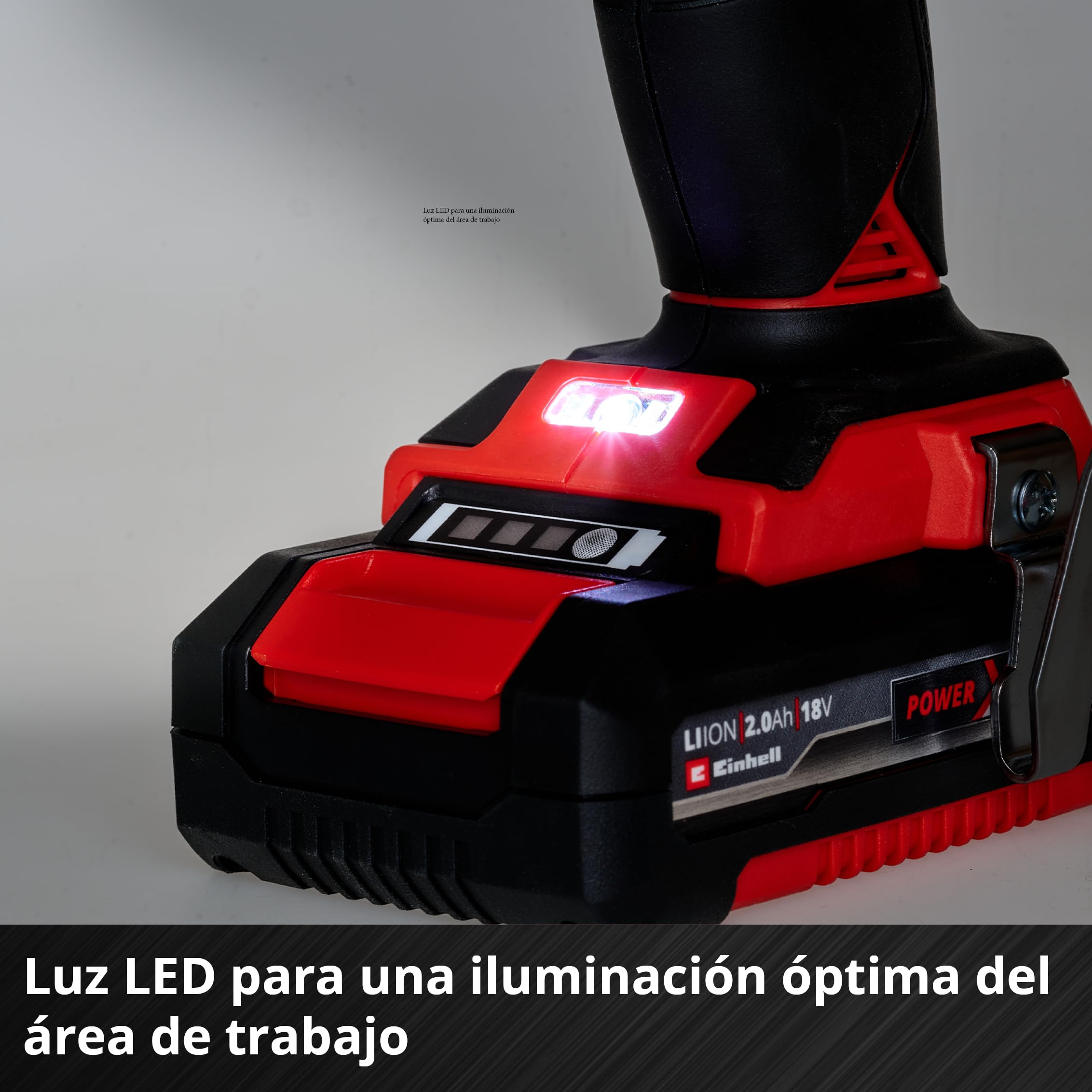 Einhell Taladro/destornillador Inalámbrico 18/50 Li-i BL Solo Power X-Change (Función de Taladro de Percusión, Caja de Cambios de 2 Velocidades y Empuñadura Softgrip, no Incluye Batería ni Cargador)