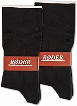 RØDER Komfortsocken • 6 Paar Diabetikersocken Herren • Damen • ohne Gummibund • ohne Naht • Baumwolle • Diabetiker • Softbund extra weit