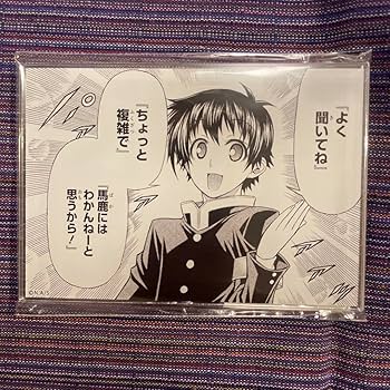 Amazon.co.jp: 球磨川禊 めだかボックス くじメイト アクリルスタンド