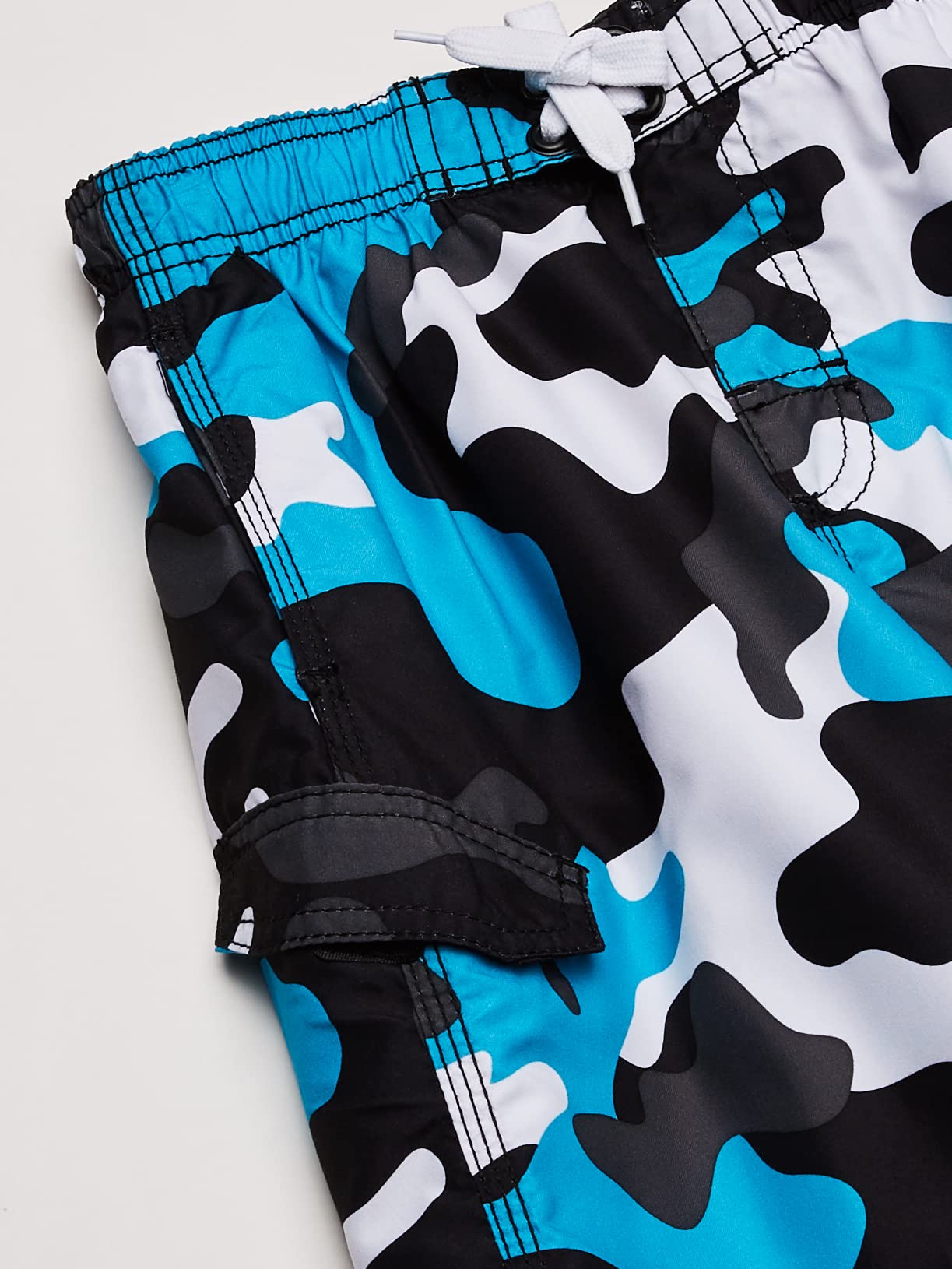 Kanu Surf Boys' Camo Swim Trunk