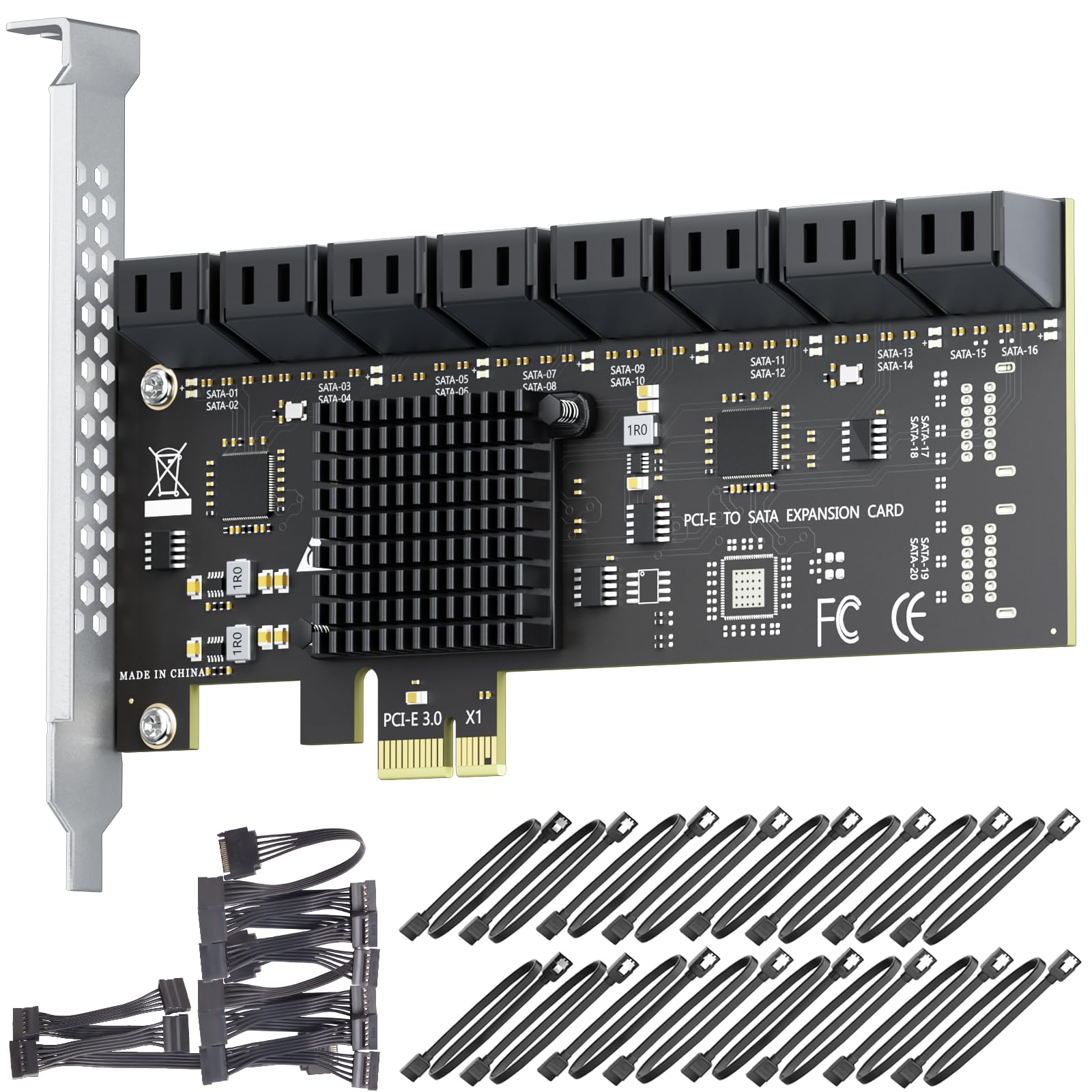 6-Port SATA Expansion Card - PCIe 3.0 -11