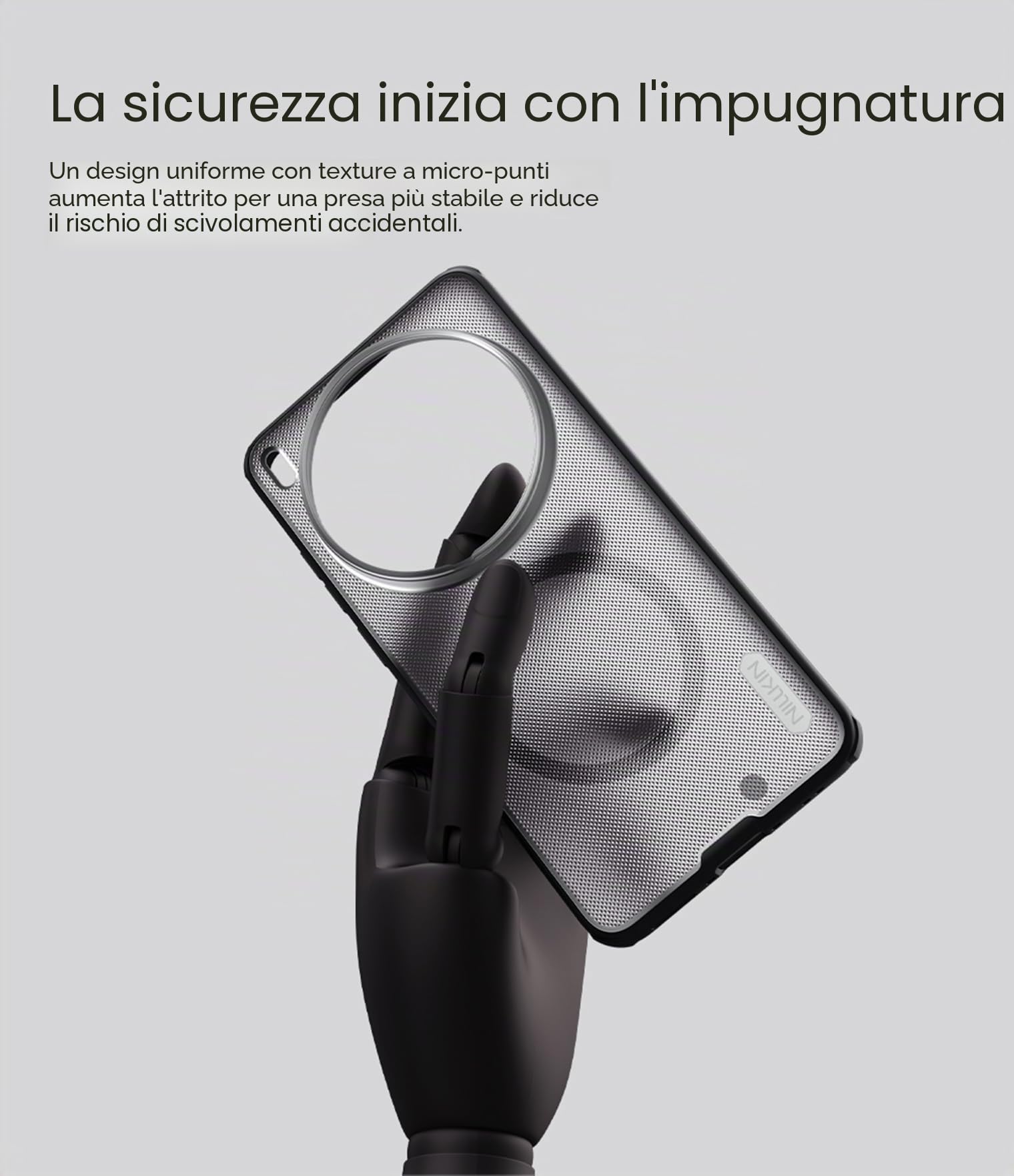 COQUE Custodia per vivo X300 Ultra Custodia Magnetica Super Frosted Shield Pro per vivo X300 Ultra Attacco Magnetico Invisibile-Nero