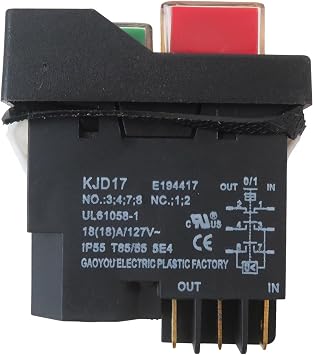 JURENGUDF N603746 Table Saw Switch Repl. Compatible with Dewalt Table Saw DWE7485 DWE7491RS